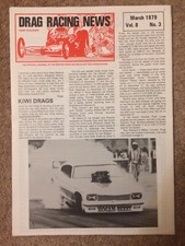 Drag racing news volume 3 - 8,
