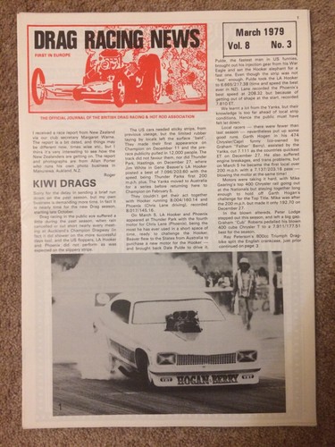 Drag racing news volume - no, 3