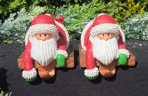 Qty matching vintage santa - 2,