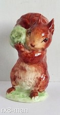 SUPERB VINTAGE BESWICK BEATRIX POTTER FIGURINE FIGURE SQUIRREL NUTKIN BP-3b