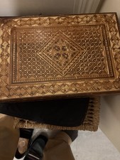 Cigar Humidore and Vintage wooden cigar case