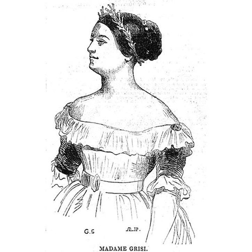Madame grisi opera singer - opera,
