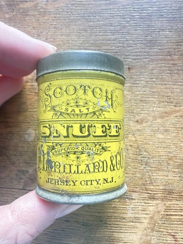 Antique scotch snuff lorillard - scotch,