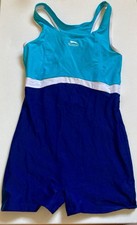 Slazenger Women’s Swimsuit Shorts Sports Size 14 Blue New Swimming Costume