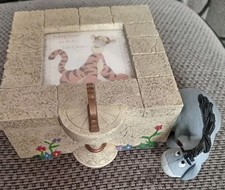 Rare Find Shanghai Disneyland Photo Keepsake Birthday Box Fabulous Condition 