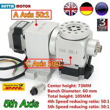 CNC 5th Axis 4th Rotation