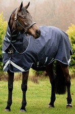 Horseware Rambo Duo Force Turnout Rug + Hood 100g Outer, 100g Liner & 300g Liner