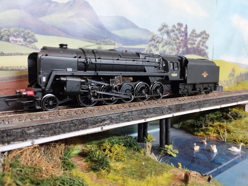 Hornby r2105b black 9f - br,
