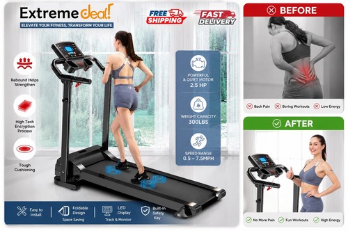 Treadmill electric running - treadmill,