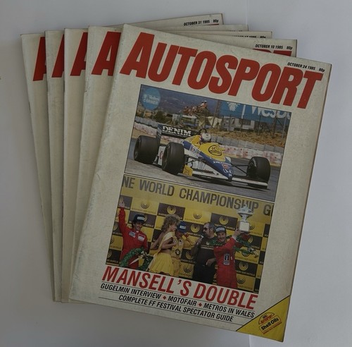 Autosport magazine october - magazine, x