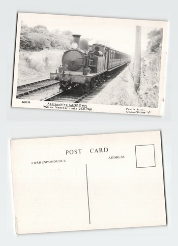 Vintage postcard sandown isle - postcard,