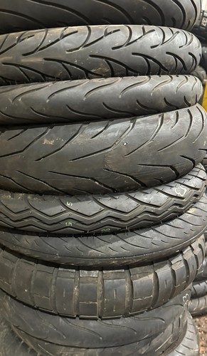 Used part worn motorcycle tyre - used,