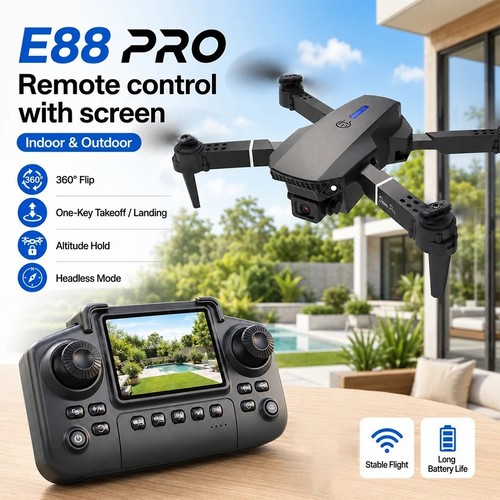 Dual camera foldable drone - foldable,