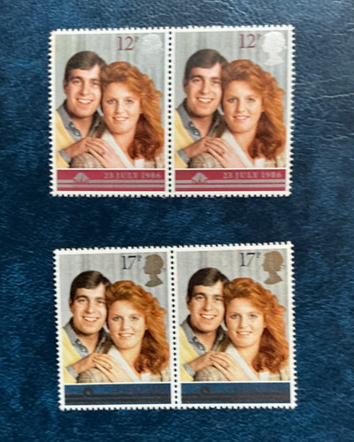 Stamps 1986 royal wedding - stamps,