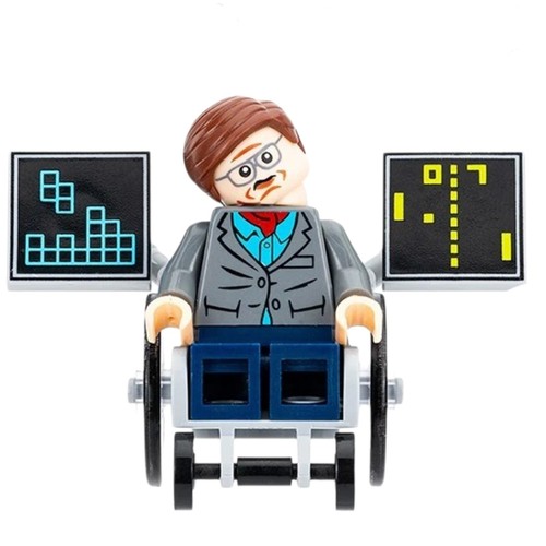 Stephen hawking minifigure - minifigure,
