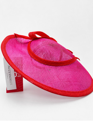 Accessorize pink red saucer - accessorize,
