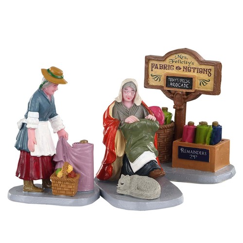 Lemax figurine fabric vendor - fabric,
