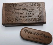 Personalised Wooden 32gb USB