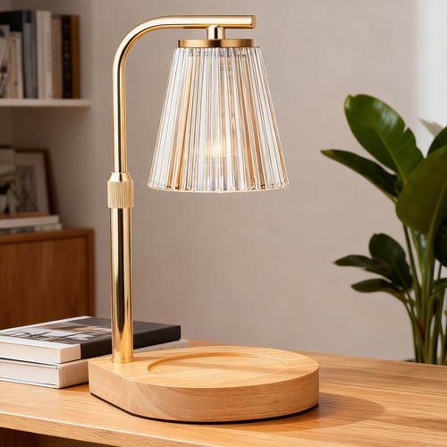 Wooden wax candle warmer - wax,