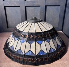 Large Tiffany Style 18” Lamp