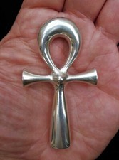 Ankh 78mm Silver Pendant