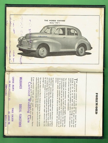 Morris oxford series - morris,