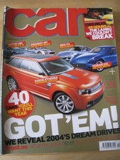CAR MAGAZINE FEB 2004 CHRYSLER
