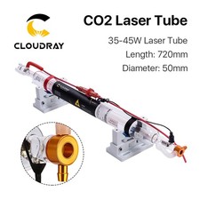 40W CO2 Laser Tube Metal Head