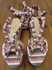 Zara Open toe platform sandal - Size 6 - VGC