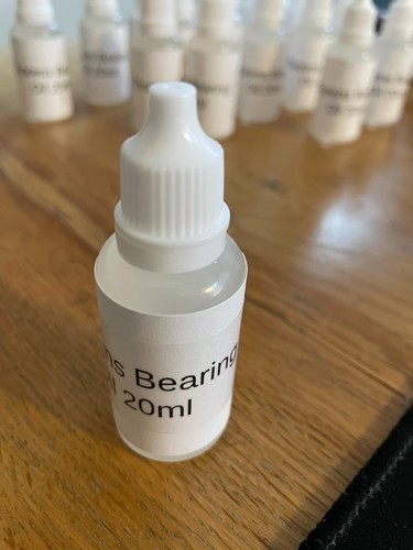 Turntable bearing oil 20ml - 20ml, as