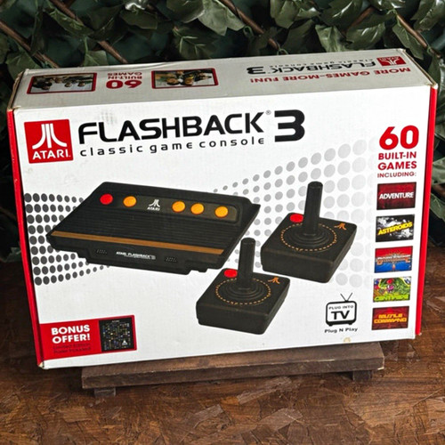Atari flashback home console - atari, 3