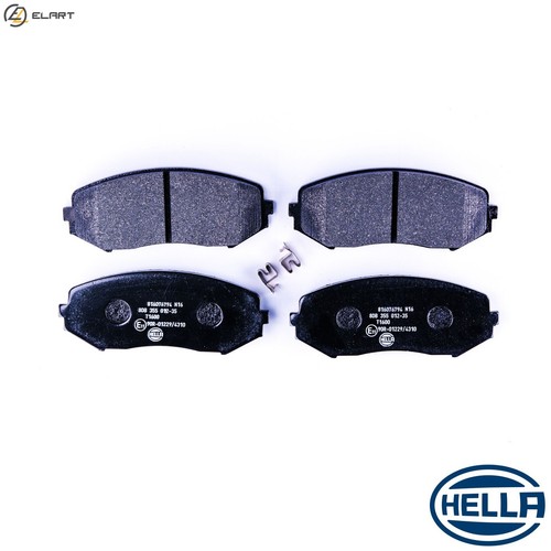 Brake pad set disc - set,