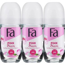 4X Fa Roll-On Deodorant 50ml Antiperspirant Body Care Long Lasting FREE P&P