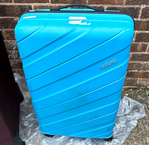 American tourister blue hard - tourister,