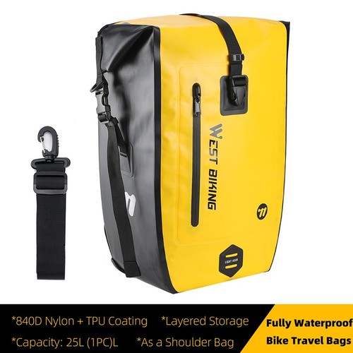 West biking 25l waterproof - west,