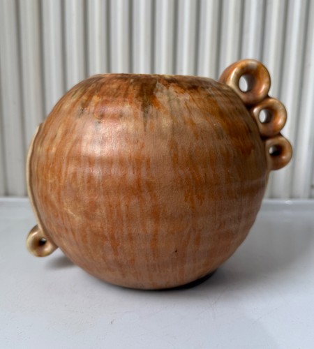 Crown devon art deco - art, round