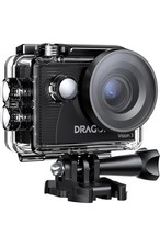 Dragon Touch Vision 3 Action Camera - 4K30FPS 20MP Waterproof Underwater Camera