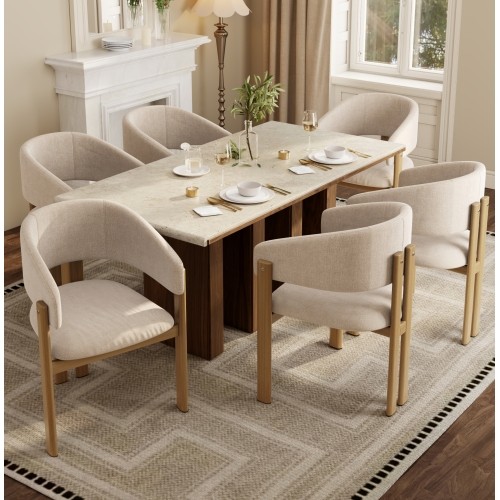 Metal dining chair - metal,