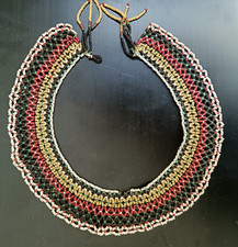 Antique Beadwork Collar necklace  Xhosa Zulu south Africa 19th Century