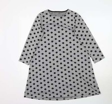 Womens Grey Polyester Blend