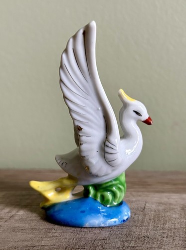 Vintage occupied japan crane - vintage,
