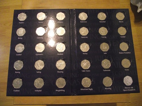 Circulated royal mint full 50p - mint,