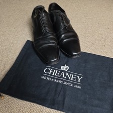 Cheaney Marty black leather