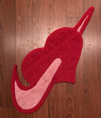 Nike heart valentines rug - nike,