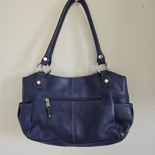 Tignanello leather purse royal - leather,