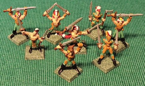 Warhammer wood elf wardancers - wood,