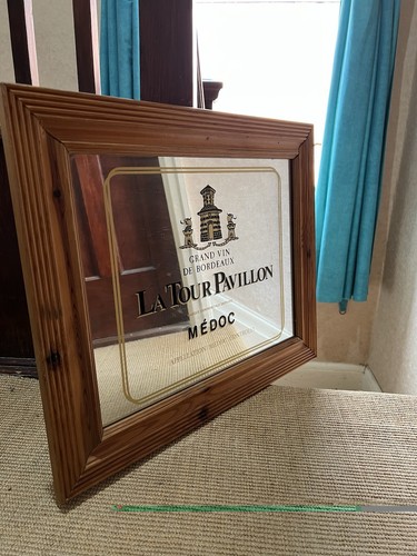 Vintage wine mirror grand - mirror, ‘grand