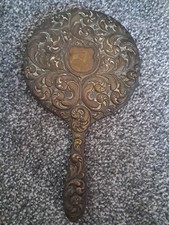 Silver Plated Hand Mirror