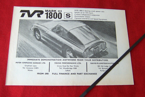 Tvr grantura iii 1800 s - grantura, mk