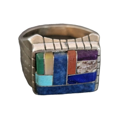 Vtg navajo ray jack sterling - ray,